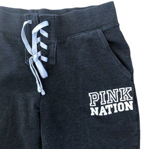 Victoria's Secret PINK Pink Nation Lace Up Sweats Dorm